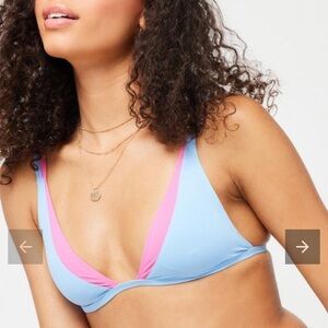 L*Space‎ Finneas Bikini Top, Aura Bubblegum, Size: X-Large, NWT